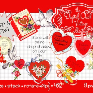 Clipart vintage dos namorados, download digital instantâneo, buquê, flores, pássaros do amor, fita, rendas, corações, professor, mãe, pai - arquivos png 4612