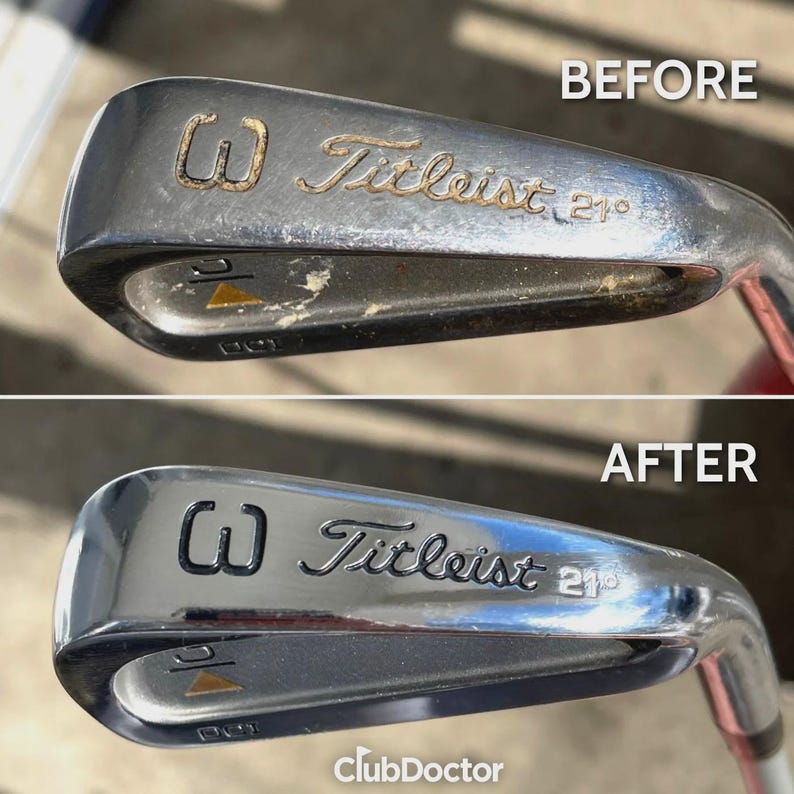 Golf Club Polish | Restore Shine on Irons Drivers Putters | Fathers Day Gift 画像 2