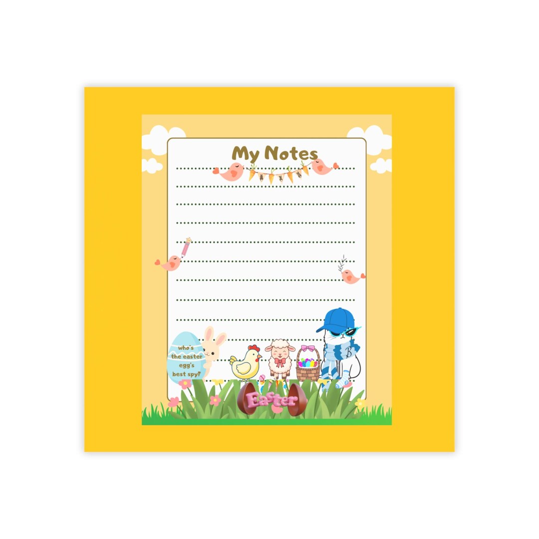 Easter Sticky Ready for Easter Eggs Hunt?