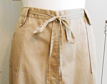 long khaki skirts etsy