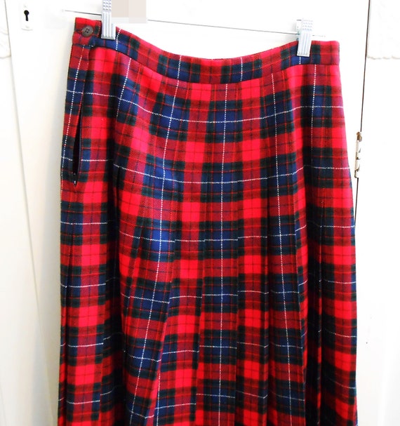 Vintage, Skirt, Plaid, Pendleton, Holiday, Size 1… - image 7