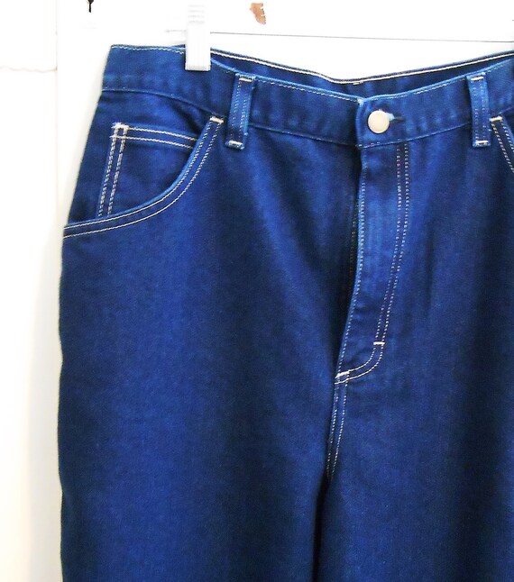 Vintage, Jeans, High Waisted, Dark Wash, Sears, M… - image 3