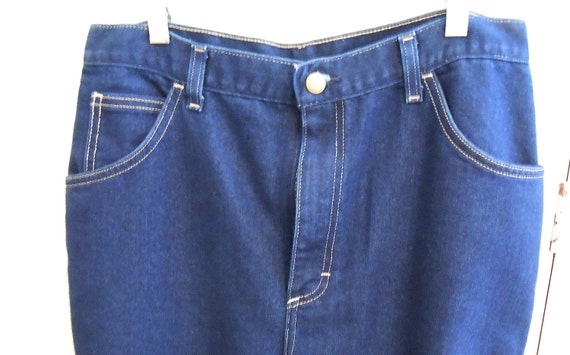 Vintage, Jeans, High Waisted, Dark Wash, Sears, M… - image 5