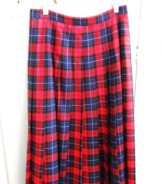 Vintage, Skirt, Plaid, Pendleton, Holiday, Size 1… - image 5