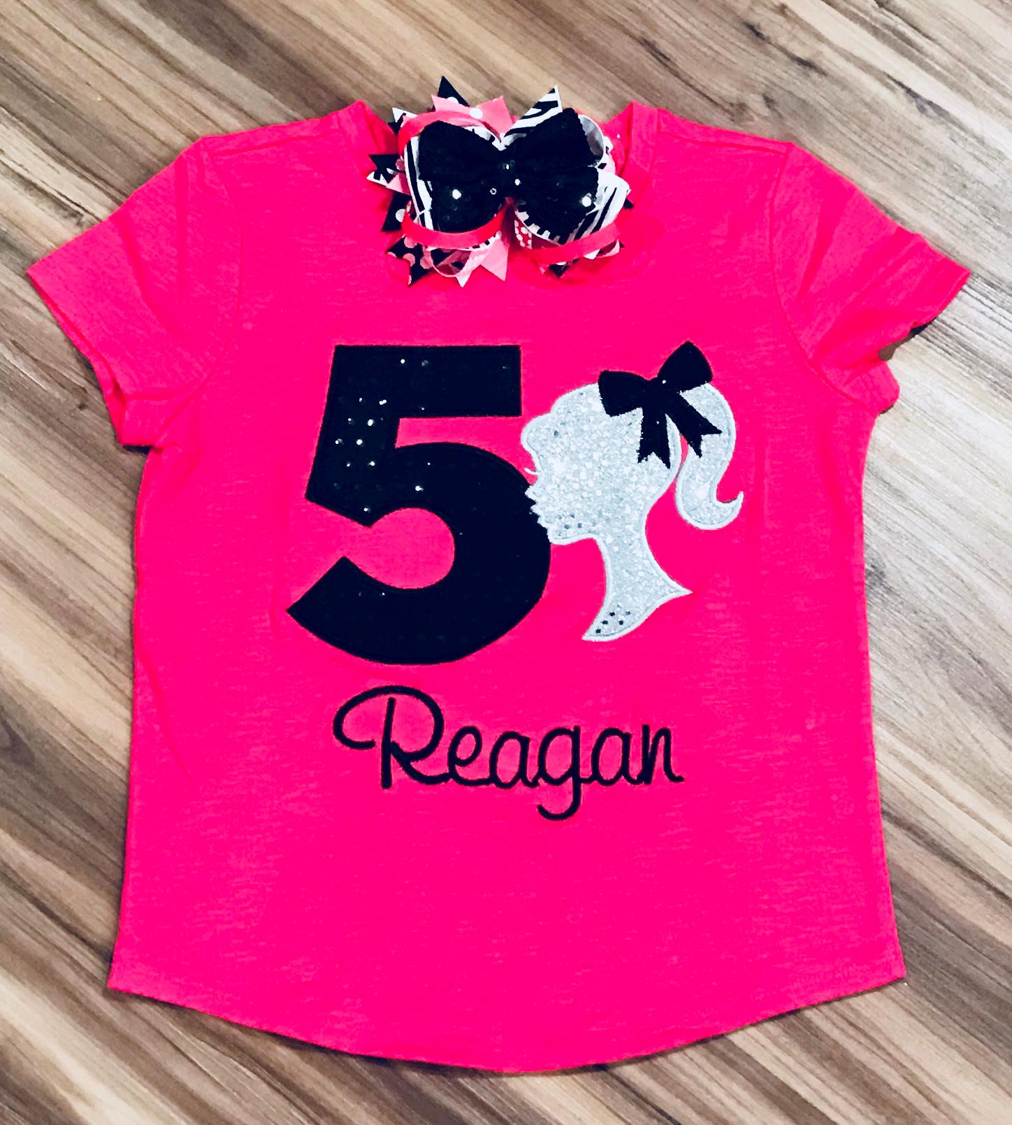 Barbie 10 Birthday Shirt