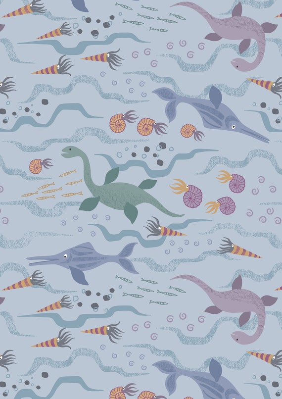 Lewis and Irene Cat and Mouse on Dark Teal Purrfect Petals Fat Quarter FQ
