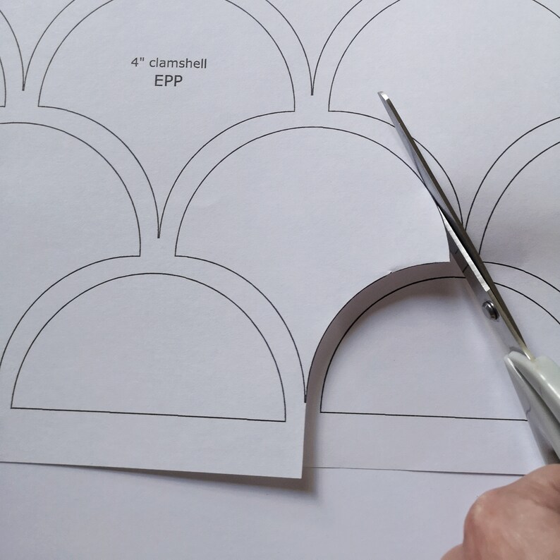 9 Sizes Printable Jewel EPP templates PDF Instant Download