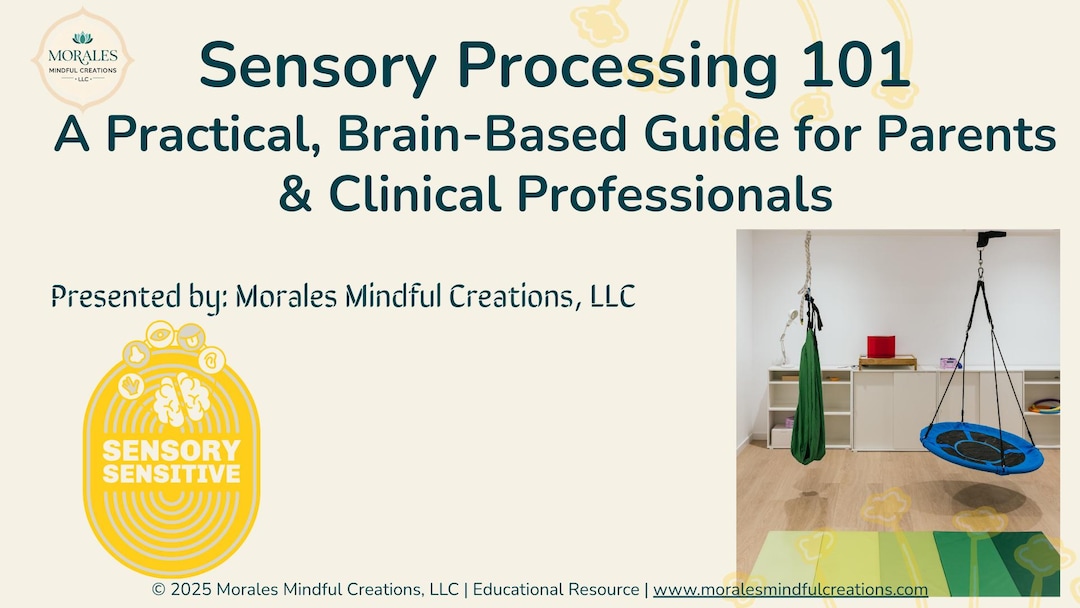 Sensory Processing Guide for Parents & Professionals (digital PDF With ...