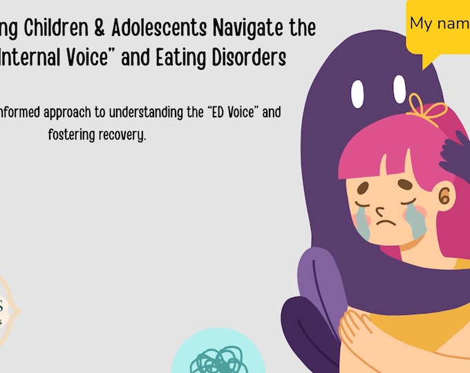 Eating Disorders & the Internal Voice | Caregiver Workbook + Educational Presentation Bundle
