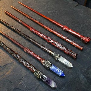 Wooden crystal wand - Etsy 日本