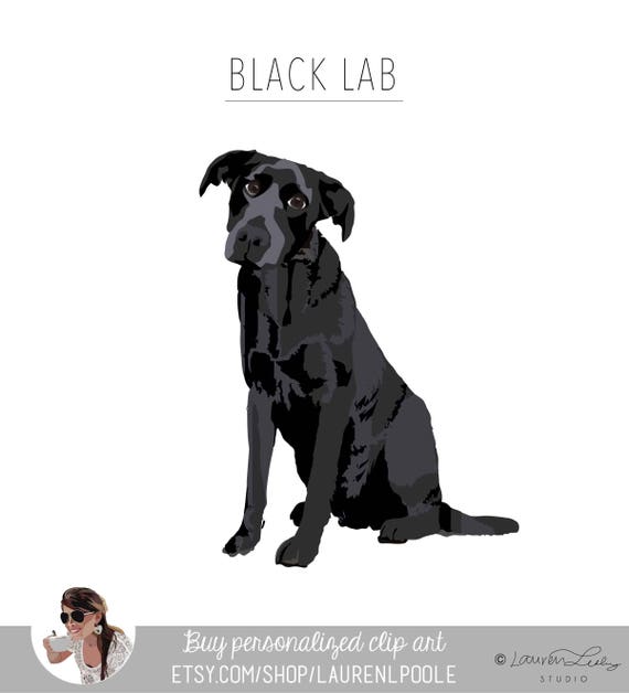 Images Of Black Lab Clip Art