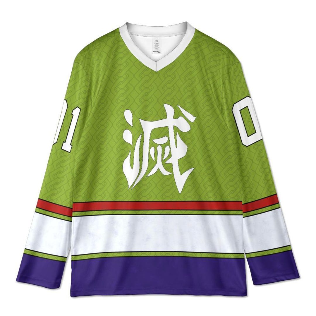 Gyomei Himejima Jersey - Demon Slayer Stone Hashira - Etsy