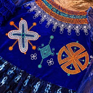 cameroon dress designs Traditional Dress Handmade Cameroonian Women Authentic from Cameroon Hand Embroidered African Traditional African 0X at Amazon Women's Clothing store