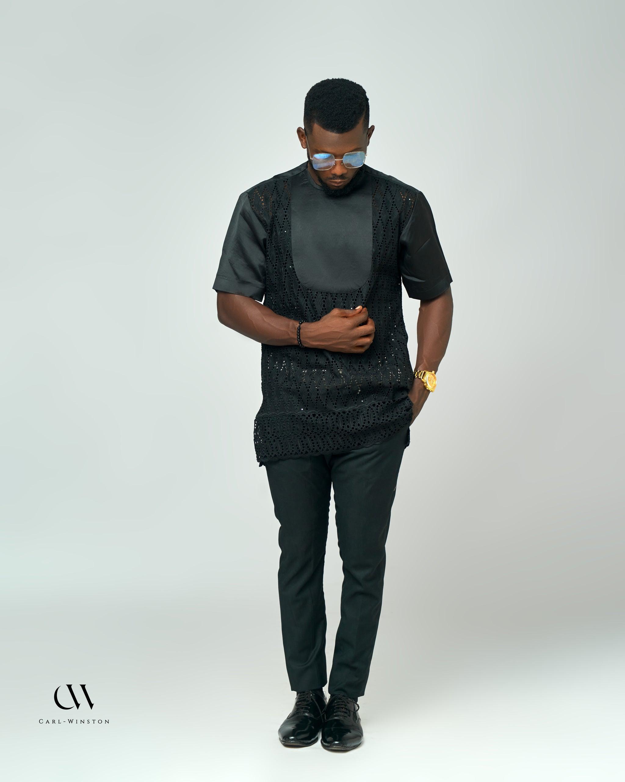 African Lace Outfit Men - Etsy