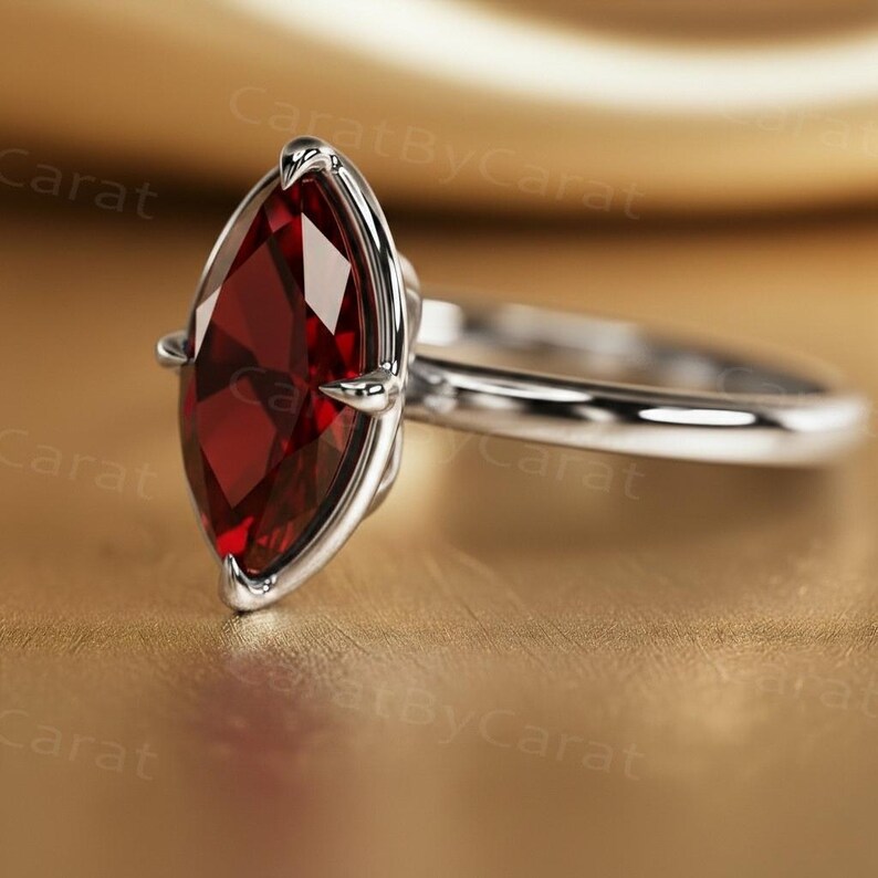 Lab Ruby Ring, Marquise Ruby, Ruby Solitaire, 2ct Ruby Ring, Promise Ring For Her, Anniversary Gift, Wife Gift, Ruby Engagement, July Birthstone, Red Gemstone, Bridal Ring, Solitaire Ring, Gift For Her, Ruby Ring, Marquise Ring, Engagement Ring, Promise Ring, Anniversary Ring, 2 Ct Lab Ruby Marquise Solitaire Ring, Ruby Engagement Ring For Her, Marquise Ruby Promise Ring Gold, Anniversary Ruby Ring For Wife, July Birthstone Ruby Engagement Ring, Red Gemstone Engagement Ring Alternative