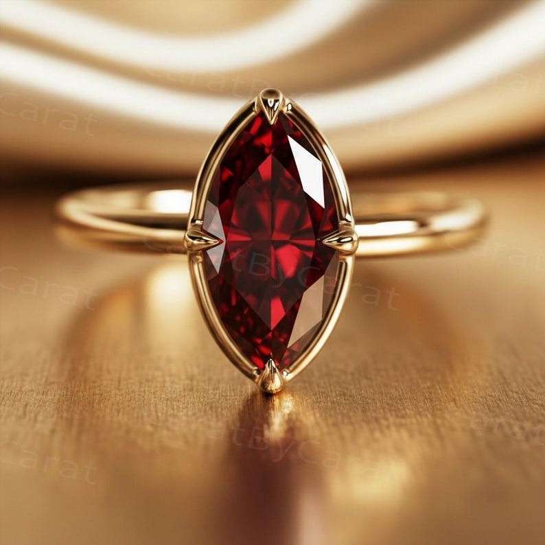 Lab Ruby Ring, Marquise Ruby, Ruby Solitaire, 2ct Ruby Ring, Promise Ring For Her, Anniversary Gift, Wife Gift, Ruby Engagement, July Birthstone, Red Gemstone, Bridal Ring, Solitaire Ring, Gift For Her, Ruby Ring, Marquise Ring, Engagement Ring, Promise Ring, Anniversary Ring, 2 Ct Lab Ruby Marquise Solitaire Ring, Ruby Engagement Ring For Her, Marquise Ruby Promise Ring Gold, Anniversary Ruby Ring For Wife, July Birthstone Ruby Engagement Ring, Red Gemstone Engagement Ring Alternative