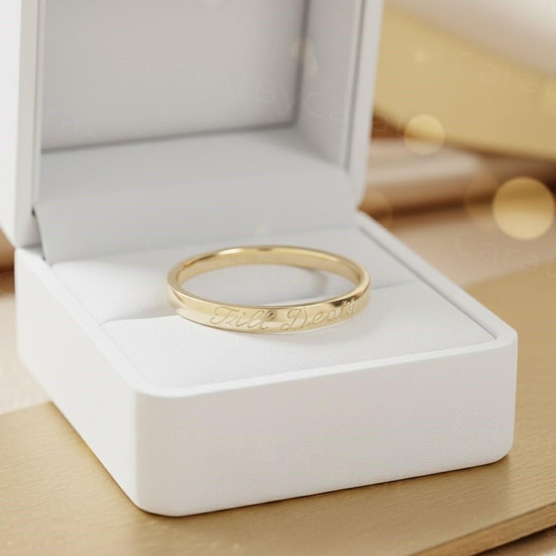 Till Death Ring, Minimalist Ring, Dainty Gold Ring, Symbolic Ring, Promise Ring, Anniversary Ring, Valentine Ring, Personalized Ring, Wedding Band, Solid Gold Ring, Couple Ring, Trendy Jewelry, Gift For Her, Gold Ring, Wedding Band, Till Death Solid Gold Ring, Minimalist Wedding Anniversary Ring, Personalized Till Death Ring, Dainty Gold Promise Ring, Valentine’s Day Symbolic Ring, Couple Commitment Ring Solid Gold, Trendy Minimalist Gold Ring For Her