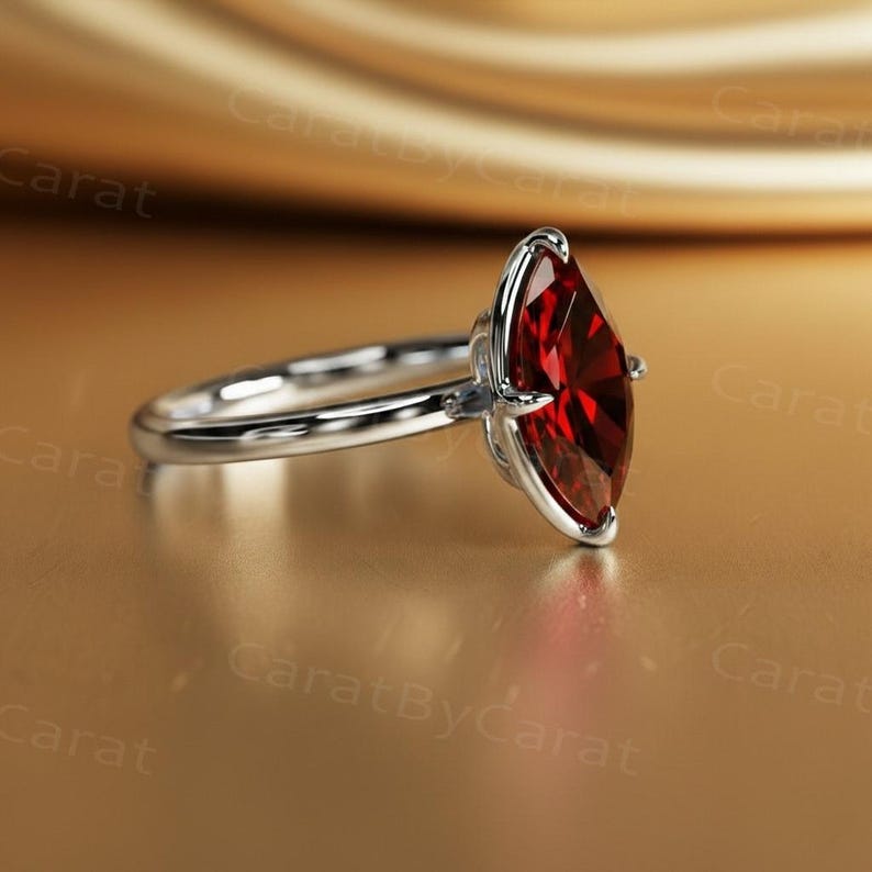 Lab Ruby Ring, Marquise Ruby, Ruby Solitaire, 2ct Ruby Ring, Promise Ring For Her, Anniversary Gift, Wife Gift, Ruby Engagement, July Birthstone, Red Gemstone, Bridal Ring, Solitaire Ring, Gift For Her, Ruby Ring, Marquise Ring, Engagement Ring, Promise Ring, Anniversary Ring, 2 Ct Lab Ruby Marquise Solitaire Ring, Ruby Engagement Ring For Her, Marquise Ruby Promise Ring Gold, Anniversary Ruby Ring For Wife, July Birthstone Ruby Engagement Ring, Red Gemstone Engagement Ring Alternative