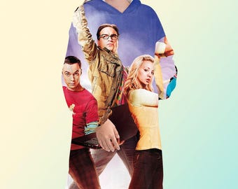Sudadera con capucha y manta de Big Bang Theory, sudadera polar extragrande, unisex