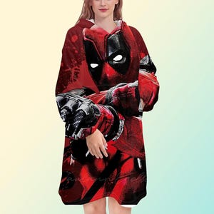 Cosplay Deadpool X-Men Pullover Hoodie Sweatshirt Superhero