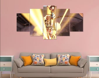 Póster de Illari de Overwatch 2, 5 piezas de lienzo para pared.