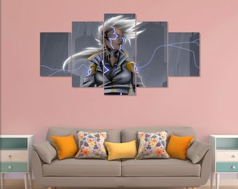 Póster de X-Men, Storm, 5 piezas de lienzo para pared