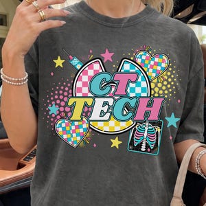 CT-Techniker-Shirt, Abschluss-T-Shirt für Computertomographie, Geschenk zur Radiologie-Techniker-Woche