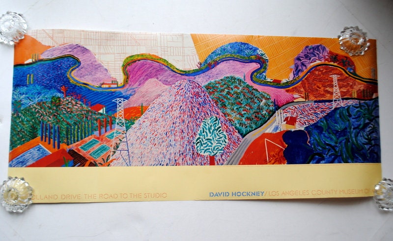 1980 David Hockney Celia,Paris ビンテージポスター 1980 David Hockney Celia,Paris ビンテージポスター Amazon.com