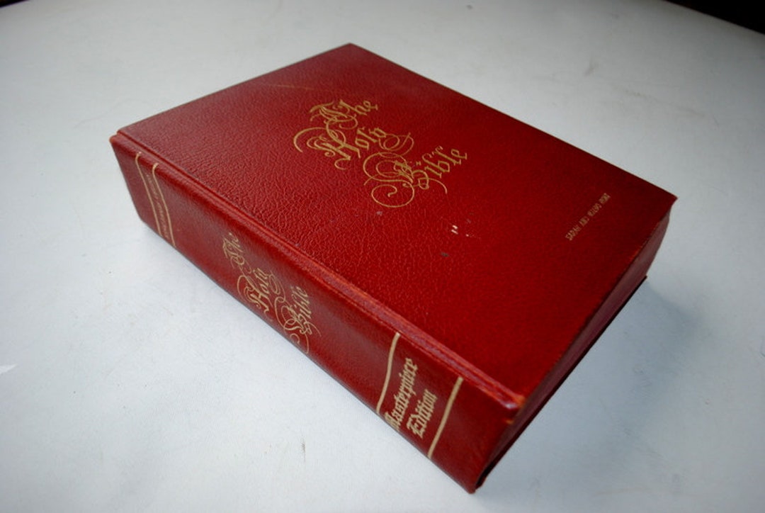 Rare Vintage 1962, the Holy Bible, Masterpiece Edition, KJV