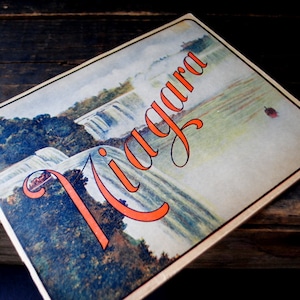 1909 vintage, fourth  edition souvenir  book &quot;  Niagara&quot; by  Nelson Company , Portland, Maine.