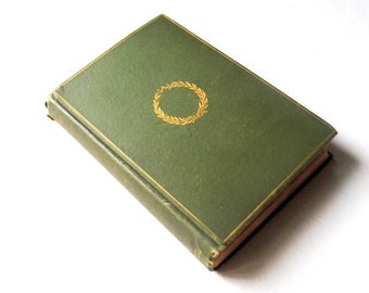 Libro americana vintage 1897, segunda edición "Autores y amigos" (1896) de Annie Fields (estadounidense, 1834-1915).