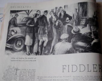洋書 Delineator August 1932 Rare Vintage , August 1932 American Women's Magazine