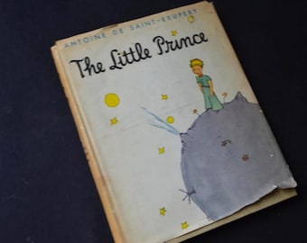 Vintage the Little Prince Book Set: 1943 First Edition, 1946 Le