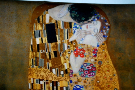 洋楽 Gustav Klimt Art Print Gustav Klimt Der Kuss 60x80cm | Yourdecoration.com