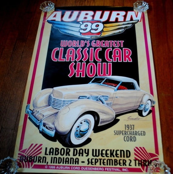 1999 Vintage , Original , Lithograph Poster 