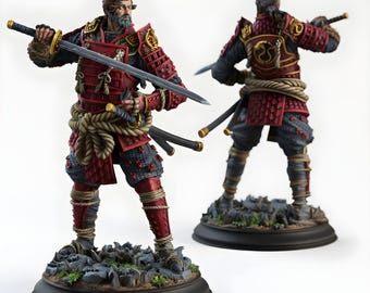 Japanese Samurai Ronin X18 | 30mm Scale Feudal Infantry