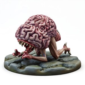 Brain Monster - Etsy