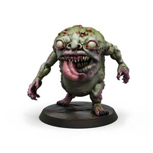 Miniatura Banderhobb / Mostro Aberrazione Grottesca / Creatura D&D / Miniatura per giochi di ruolo da tavolo / Pathfinder / Figura di bestia fantasy in resina