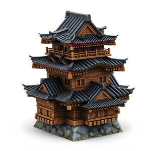 GARVALON Miniatuur Huis Decoratie Chinees Huis Model Voor Tuin Interieur Creatieve Vorm Elegante Afwerking Voor Mini Tuin Projecten GARVALON Miniatuur Huis Decoratie Chinees Huis Model Voor Tuin Interieur Creatieve Vorm Elegante Afwerking Voor Mini Tuin Projecten