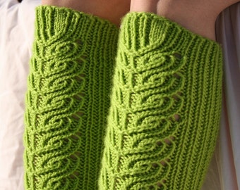 Knee high socks -knitting pattern (PDF download)
