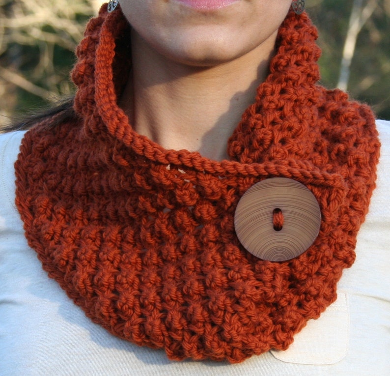 Lace Cowl knitting Pattern  PDF Download image 0