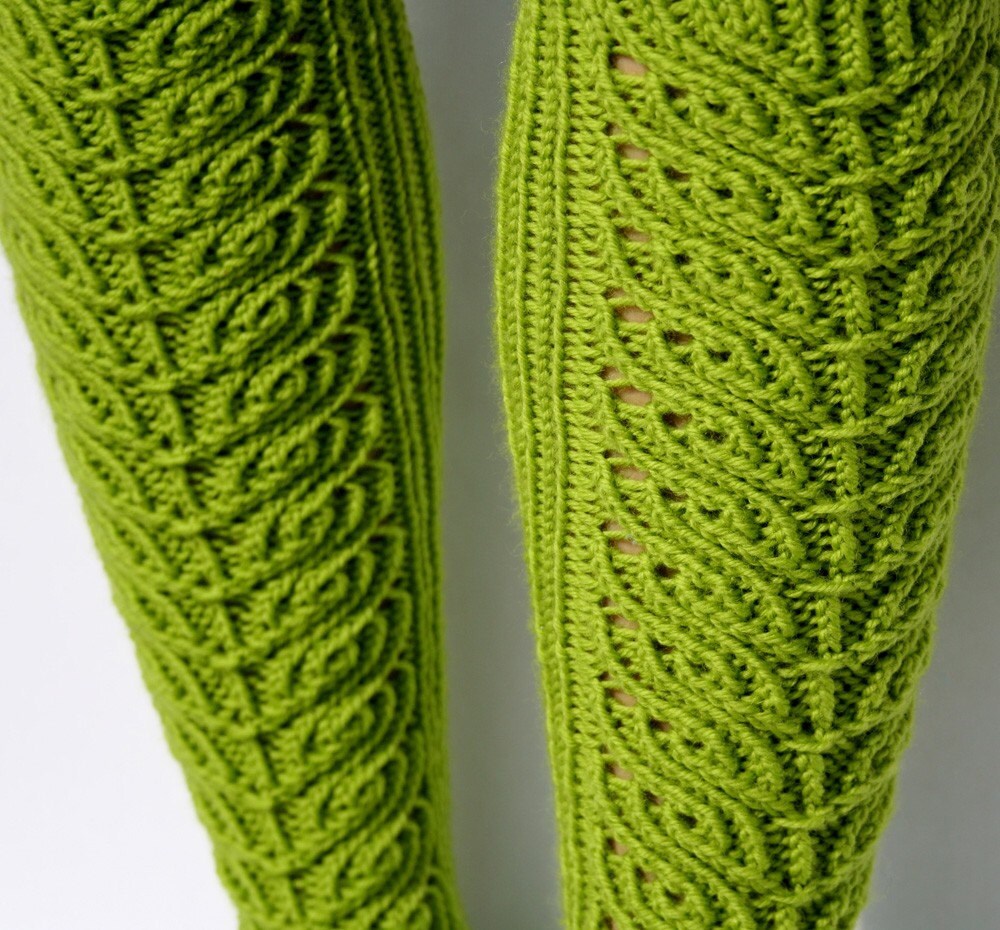 EHH Pattern Knee High Socks