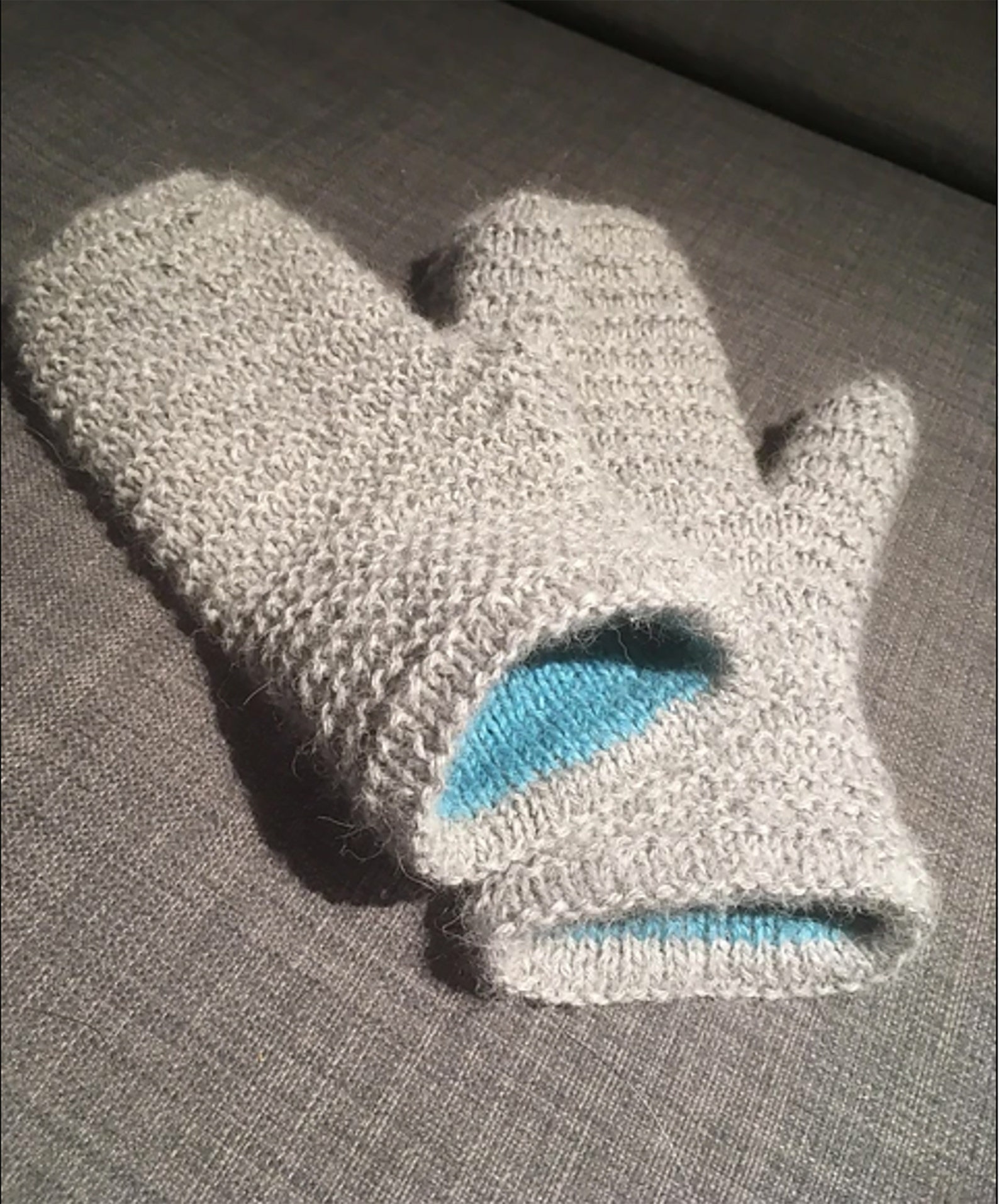 Double Lined Mittens Knitting Pattern Etsy