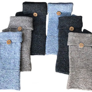 Oxford Fingerless mittens - knitting pattern (PDF download)