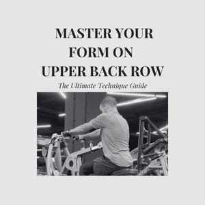 Gids rij bovenrug: beheers je vorm en bouw een sterkere rug (digitale pdf)