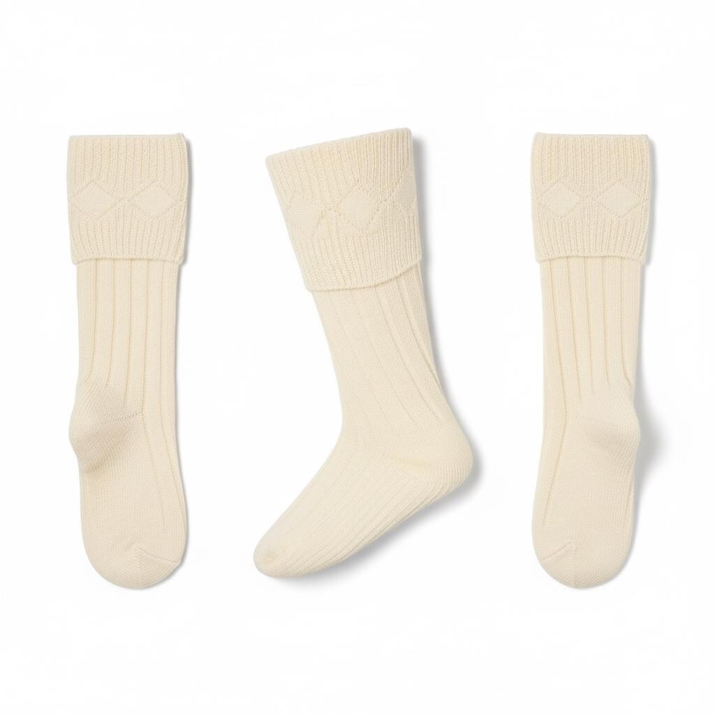 Chaussettes Traditionnelles Chaussettes De Kilt OnlyBee Pour Homme - Laine 65% - Motif Traditionnel écossais - 3 Couleurs Accessoire Kilt écossais