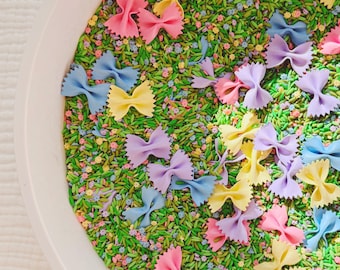 Spring Sensory Bin Filler | Colorful Chickpea Filler for Sensory Play | Easter Sensory