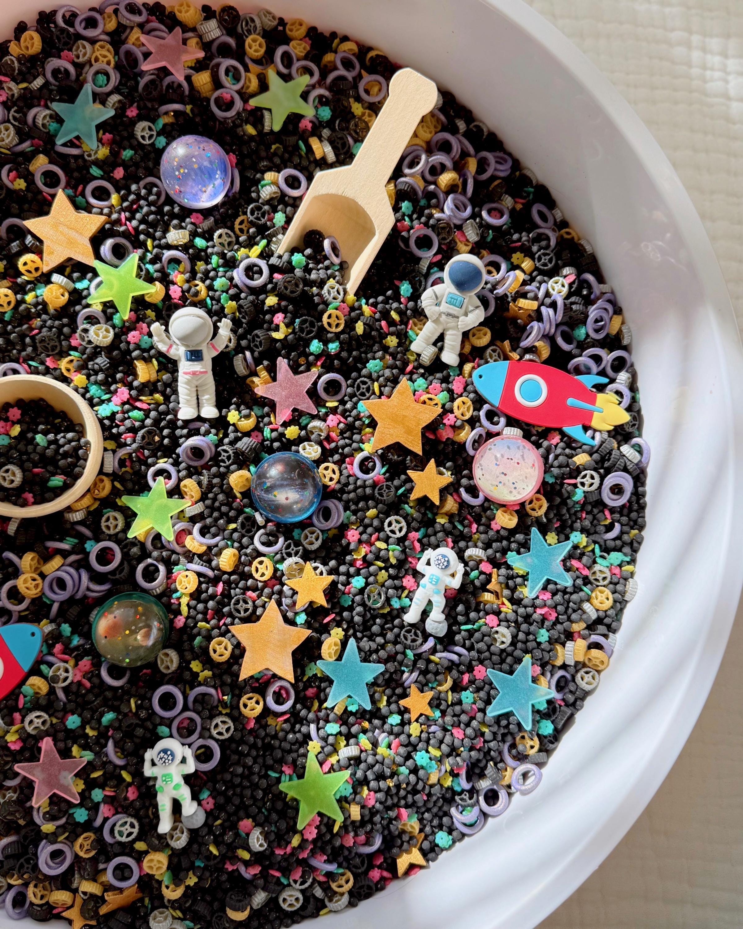 Outer Space Sensory Bin Filler – Montessori Preschool Play - Etsy