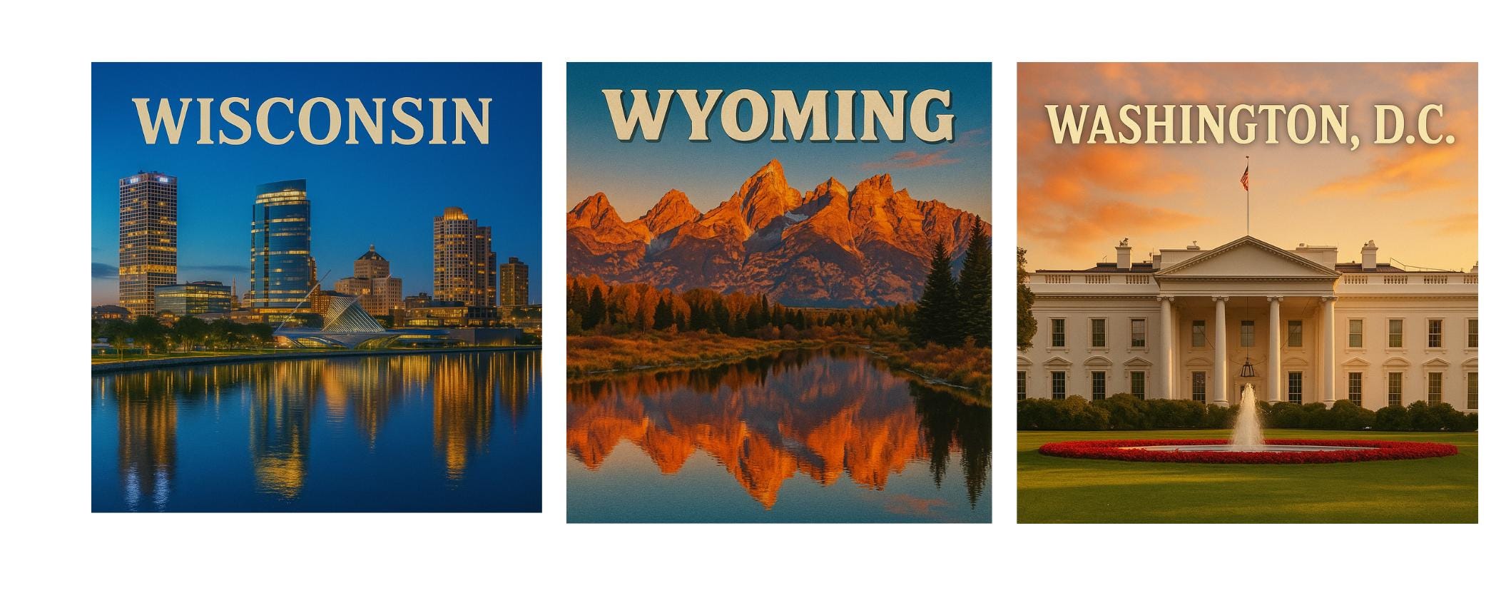 U.S. State Magnet Collection | 2.5x2.5