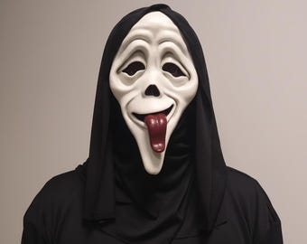 Masque Halloween Scream Pour Adultes Et Enfants - Déguisement Effrayant, Cosplay, Fête (unisexe) - 3